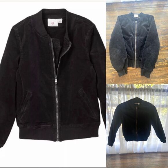 AG Adriano Goldschmied Moto Bomber Jacket S - Picture 1 of 11